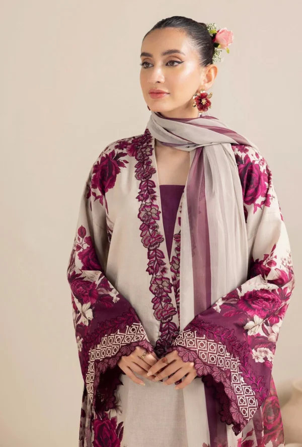 AD476 Unstitched Digital Printed Lawn Suit With Digital Printed Lawn Dupatta